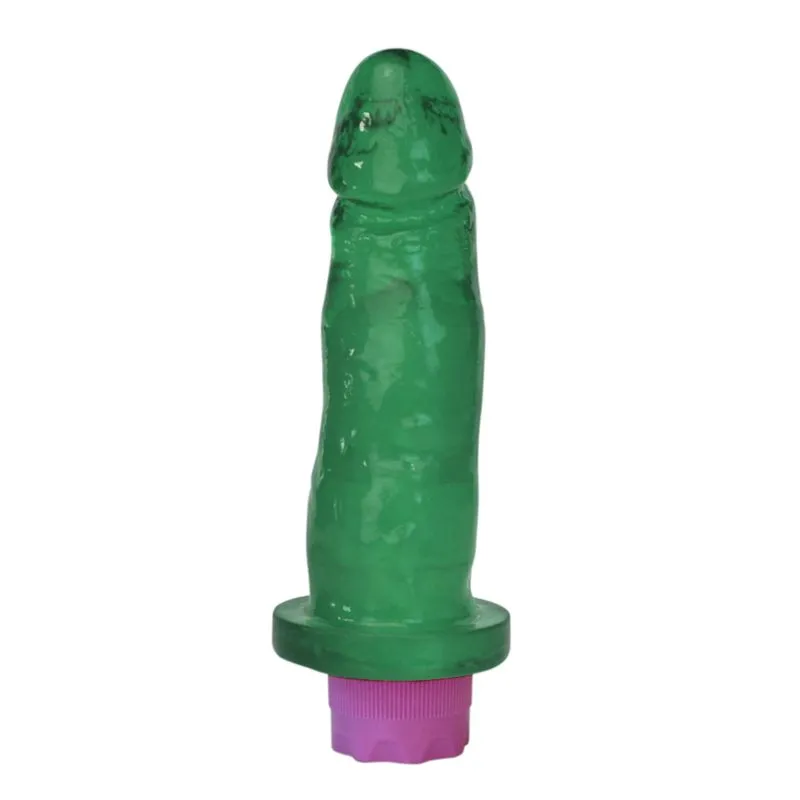 K-Softline Prótese com Vibro e Glande Destacada com Aroma 15 x 3,7cm K Import e Export