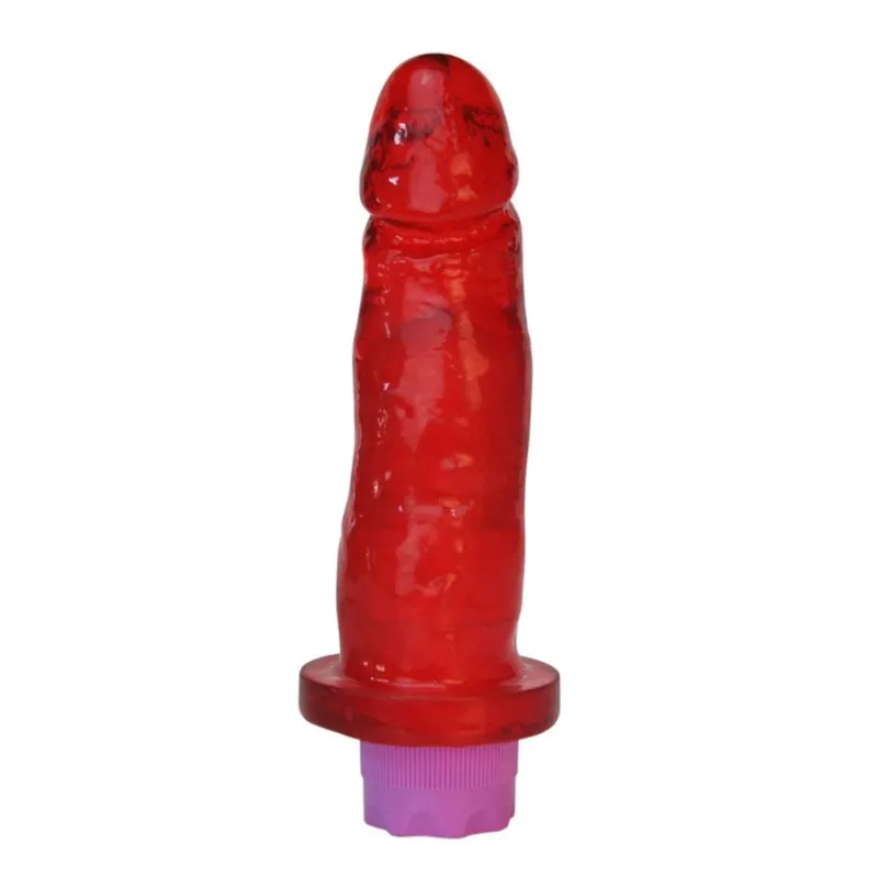 K-Softline Prótese com Vibro e Glande Destacada com Aroma 15 x 3,7cm K Import e Export