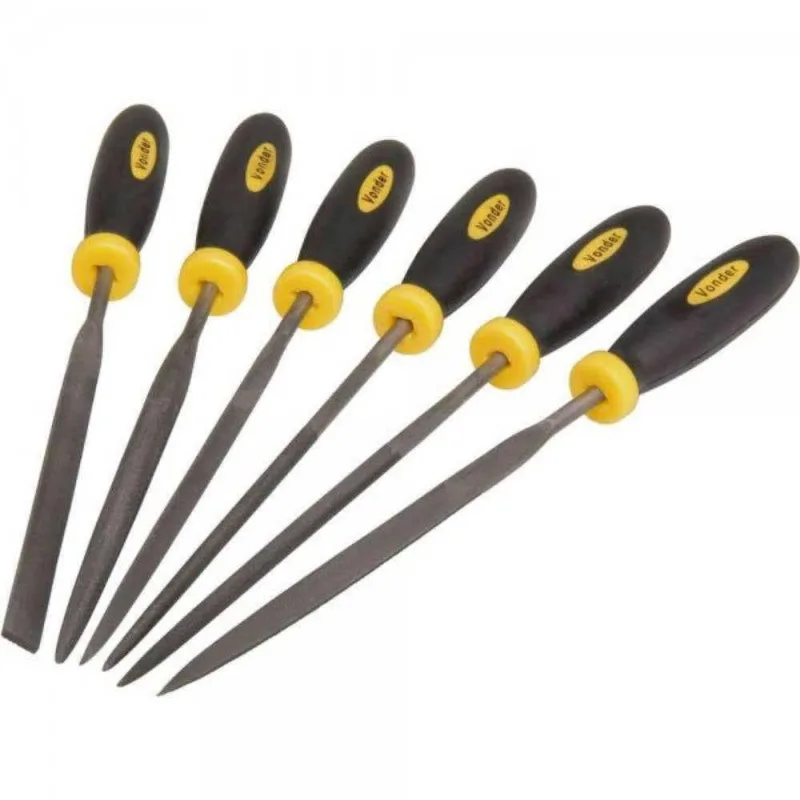 Jogo Limas Agulha com 6 Peças Kit 4311000006 vonder