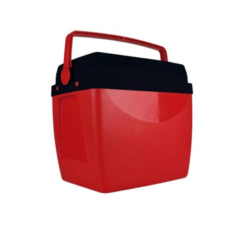Caixa Térmica 28 Litros Cores Variadas Bel - Vermelho/preto