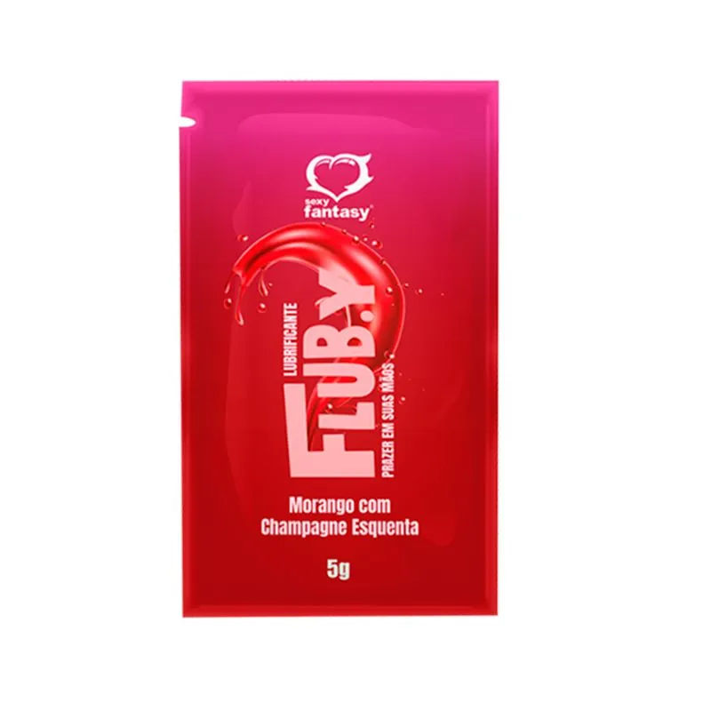 Flub.y Lubrificante Hot Sachê 5g Sexy Fantasy