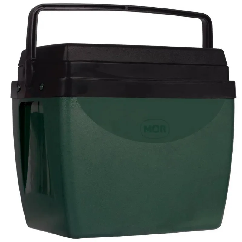 Caixa Térmica 34l Cooler Verde Com Preto 25108168 Mor