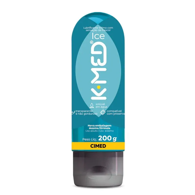 Lubrificante Íntimo Ice 200g K-Med