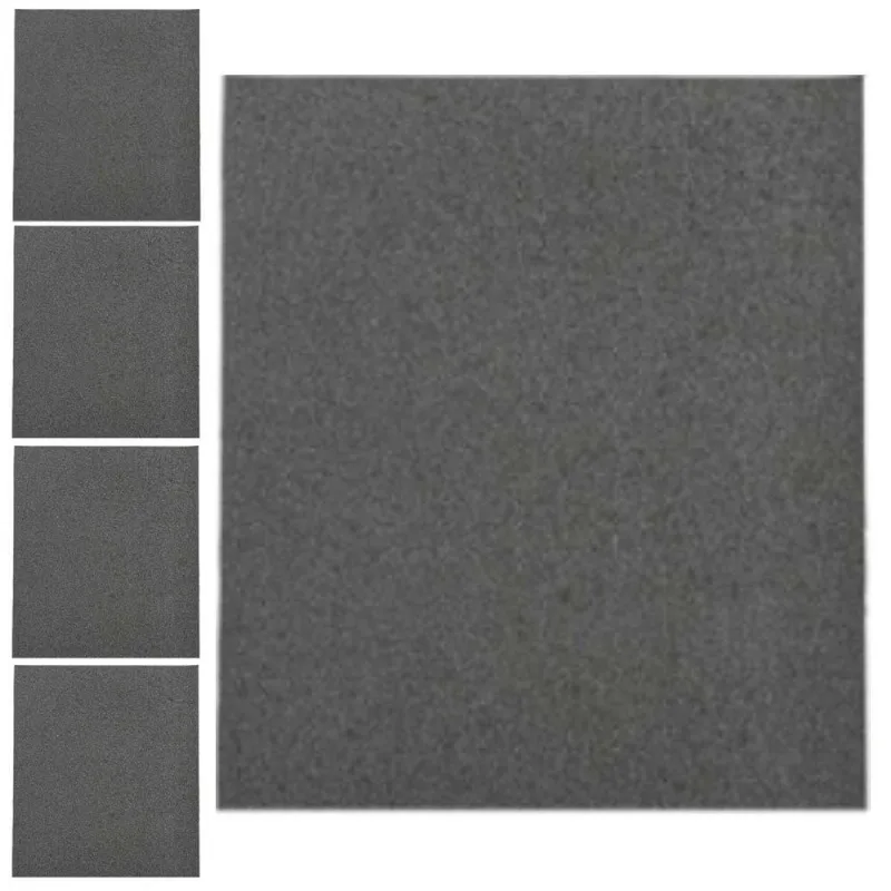 Kit Lixa Pano Ferro Grana 220 Flf220 5 Unidades Starrett