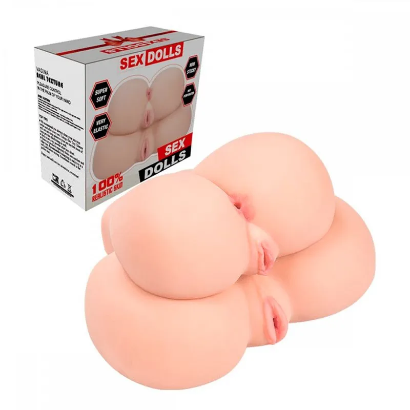 Sex Dolls Masturbador em Formato de Bumbum com 2 Vaginas e 1 Ânus Vip Mix Sex Dolls Masturbador em Formato de Bumbum com 2 Vaginas e 1 nus Vip Mix