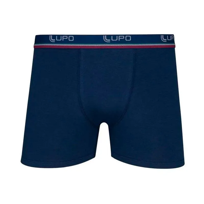 Cueca Boxer Plus Algodão com Elastano Lupo