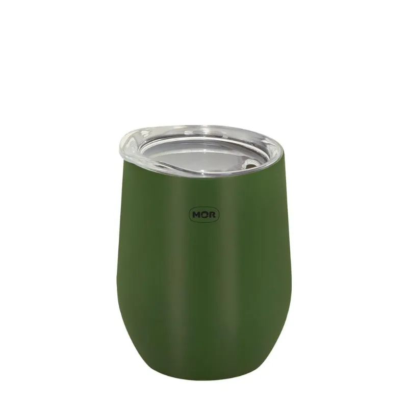 Copo Térmico com Tampa 360 ml Várias Cores MOR Verde