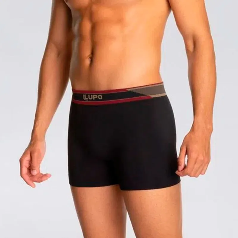 Cueca Boxer Microfibra sem Costura Lupo