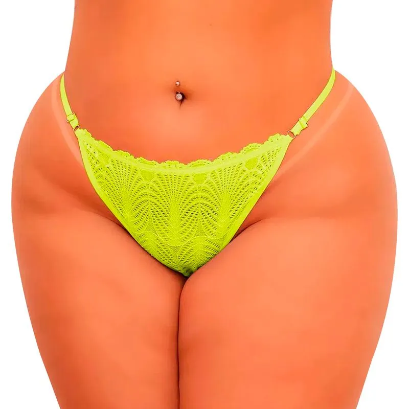 Calcinha Fio Plus "Love" com Strass Tallyta Moda Apimentada