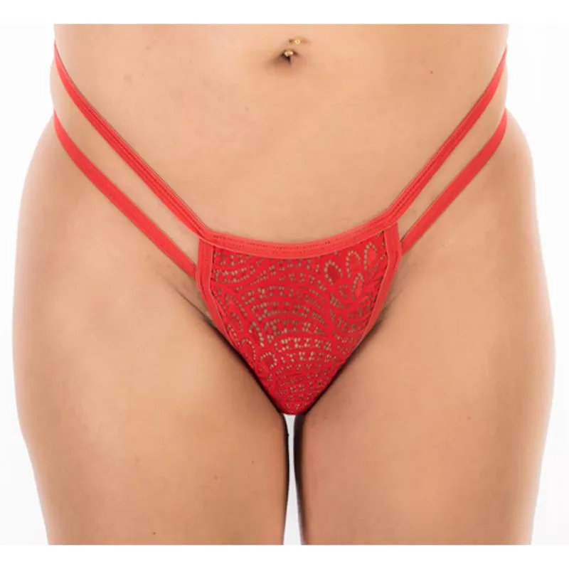 Cuelcinha Rendada com Lateral Dupla Tiffany Coleção Aquendar Pimenta Sexy
