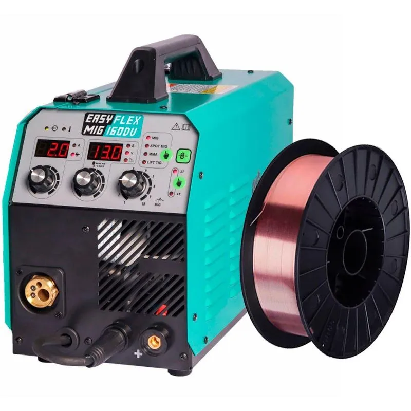 Máquina De Solda 160a Bivolt Com Arame 5kg 0,9mm Mig Balmer