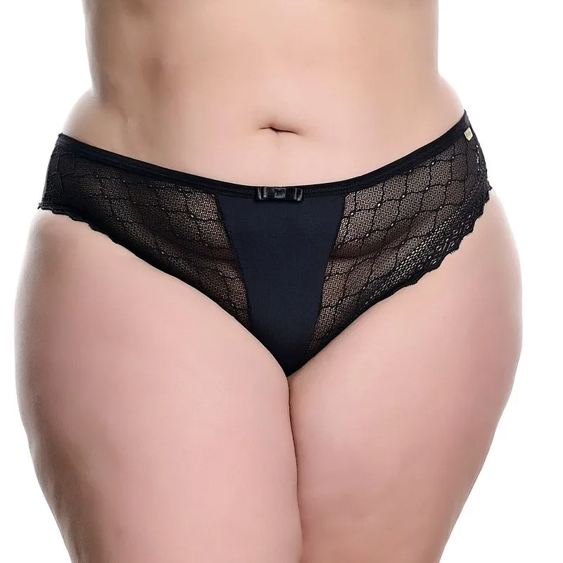 Tanga Vanessa Plus Size Microfibra Patitex