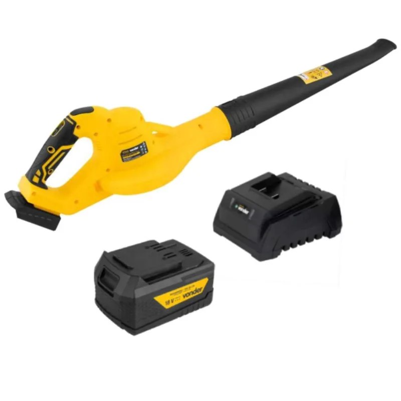 Soprador De Folhas À Bateria 18v Com Carregador E Bateria Vonder-bivolt