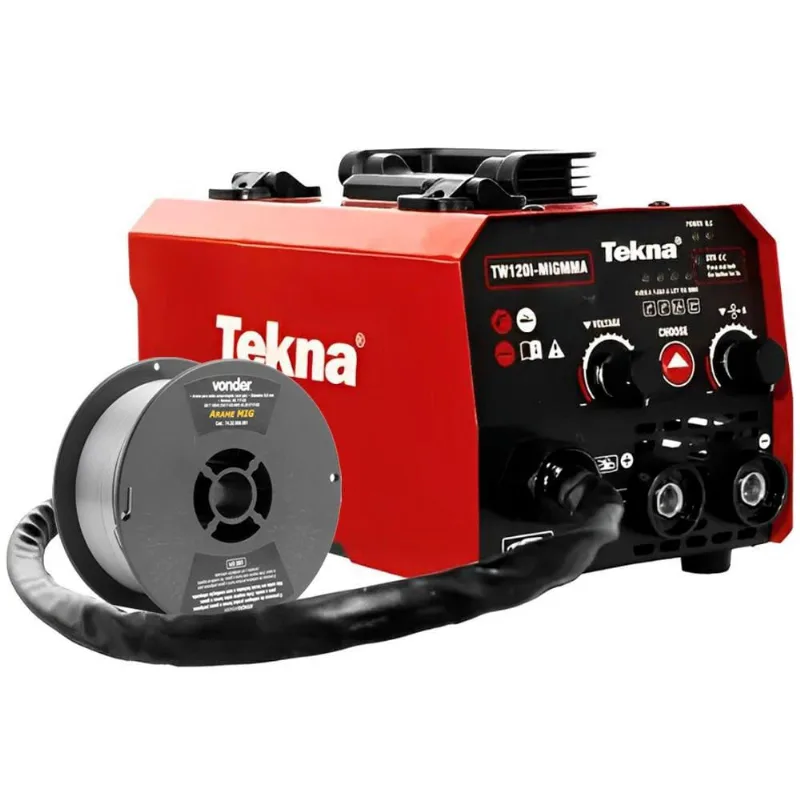 Inversora de Solda mma/mig Com Arame 0,8mm 220V tekna