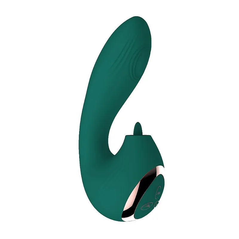 Low Vibrador de Ponto G e Clitóris com Estimulador e 10 Modos de Vibração e Pulsação Sexy Import