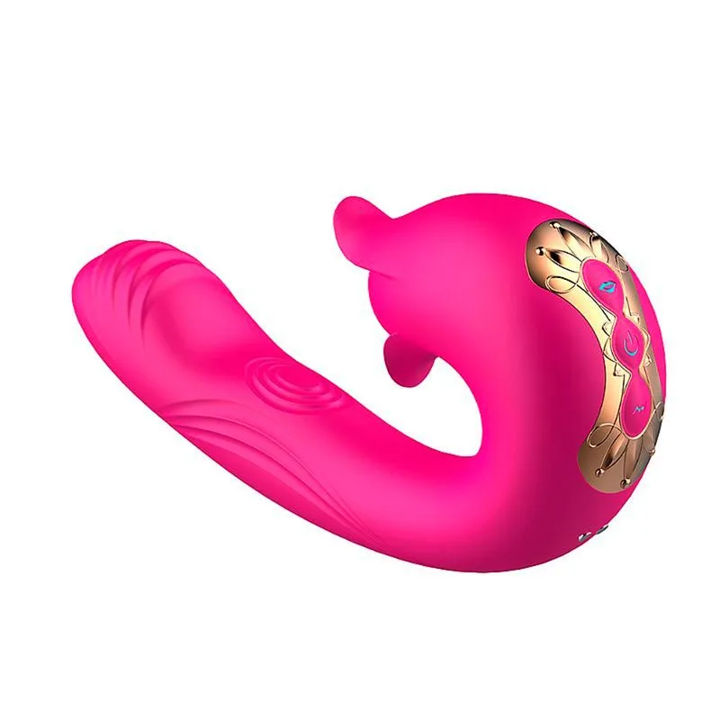 Low 2 Vibrador de Ponto G e Clitóris com Estimulador e 10 Modos de Vibração e Pulsação Sexy Import