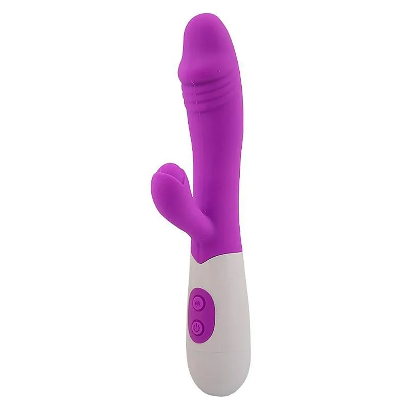 Vibrador Ponto G com Estimulador de Clitóris com 10 Modos de Vibração Sexy