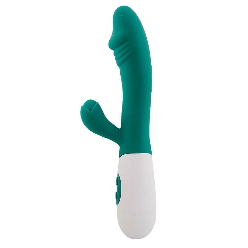 Vibrador Ponto G com Estimulador de Clitóris com 10 Modos de Vibração Sexy