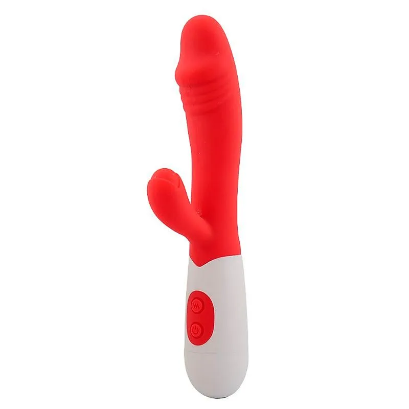 Vibrador Ponto G com Estimulador de Clitóris com 10 Modos de Vibração Sexy