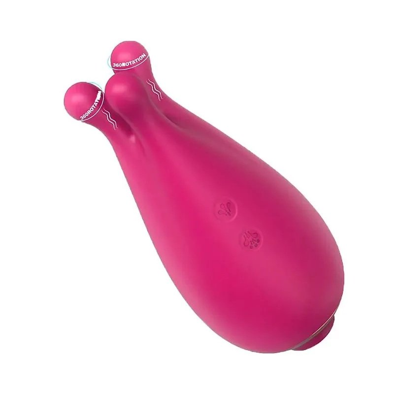 S-hande Kraken Vibrador de Clitóris com 9 Níveis de Vibração e 9 Modos de Pulsação Sexy Import
