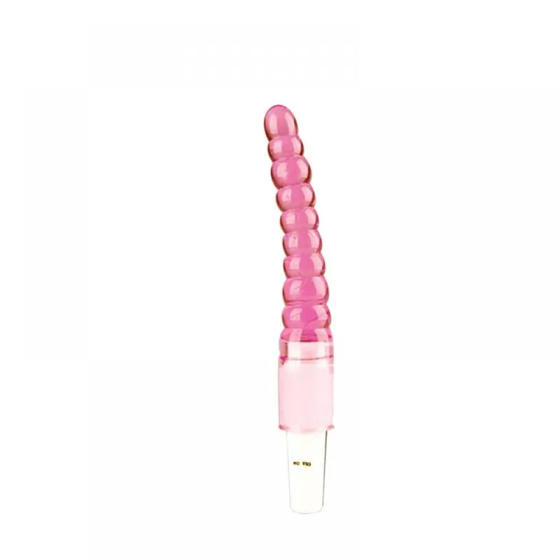 Vibrador em Silicone com Estimulador Anelado Miss Collection