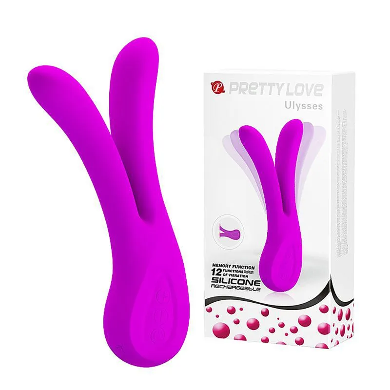 Pretty Love Ulysses Vibrador com Ponta Dupla Miss Collection