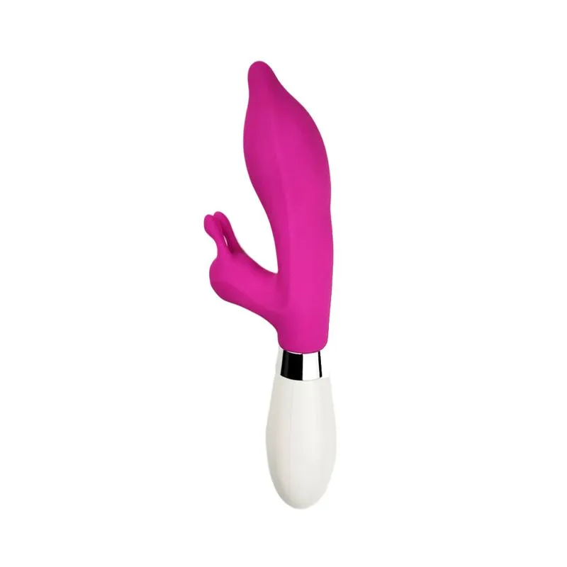 XXOO Vibrador Ponto G com 10 Modos de Vibração e Estimulador Clitoriano 21,6 cm Vip Mix XXOO Vibrador Ponto G com 10 Modos de Vibração e Estimulador Clitoriano 21,6 cm Vipmix
