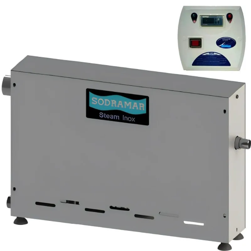 Sauna Vapor Universal Inox 4Kw + Comando Digital sodramar