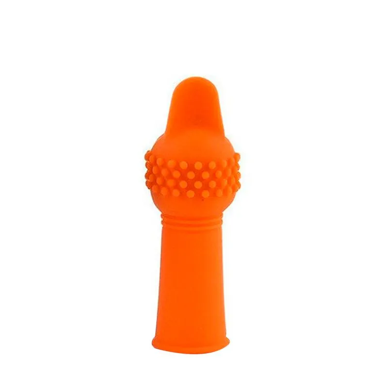 Dedeira Vibratória em Silicone com Saliências Massageadoras 3R Import