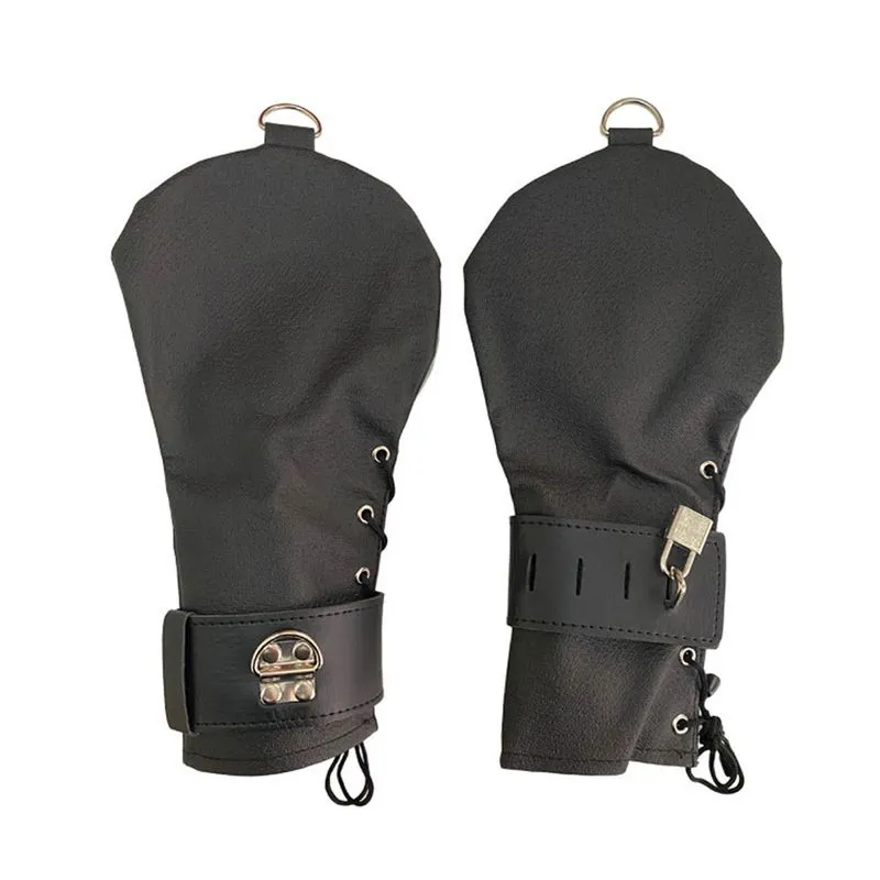 Par de Luvas Restritoras com Fivelas 3R Import