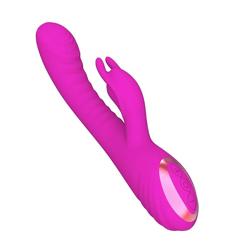 Daily Vibrador Ponto G com Estimulador de Clitóris com 10 Modos de Vibração 22,5x3,4 cm Sexy Import