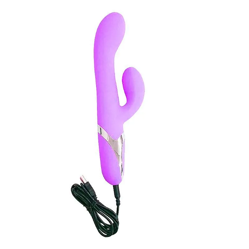 Pretty Love Nelson Vibrador Ponto G com Estimulador de Clitóris 7 Modos de Vibração Sexy Import