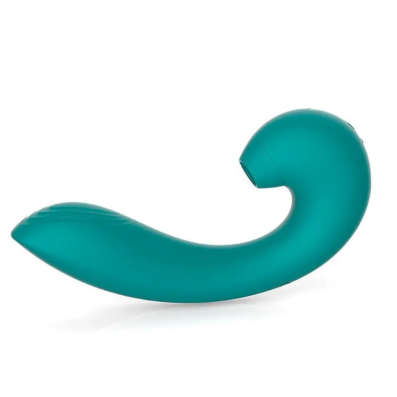 SI Vibrador Ponto G com Estimulador de Clitóris em Pulsação Sexy Import