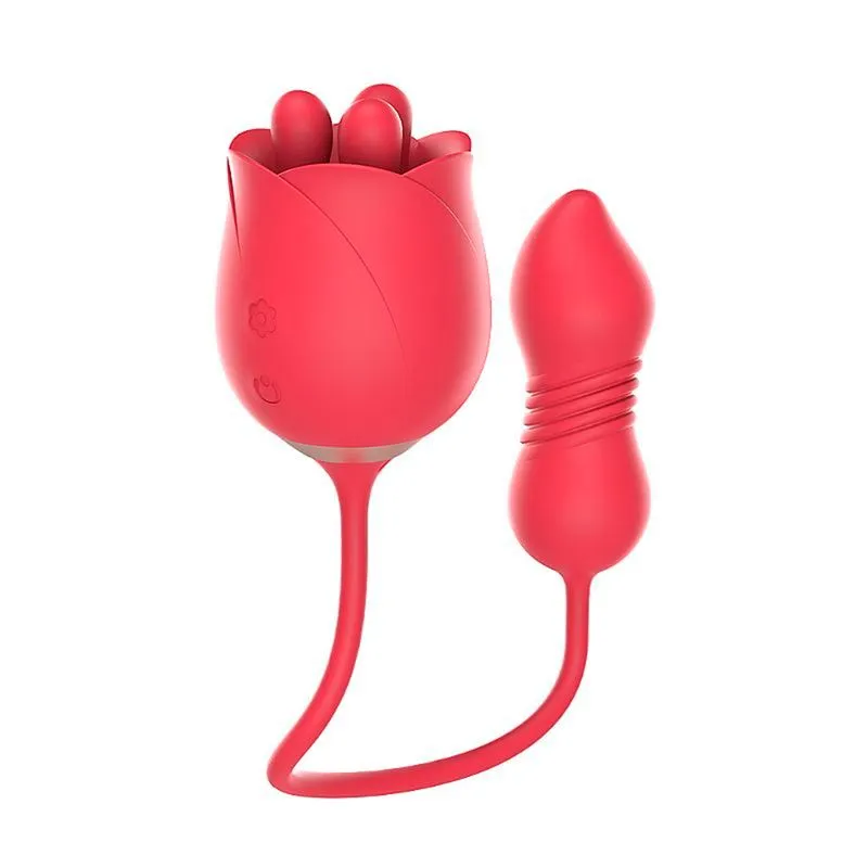 S-Hande Me Not 7 Estimulador Feminino Formato Rosa Modo Vai e Vem e 9 Níveis de Vibração Sexy Import
