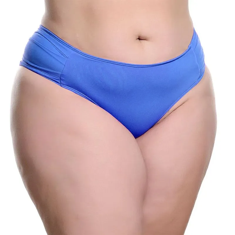 Biquíni Calcinha Plus Size com Drapeado Lateral Hot Love