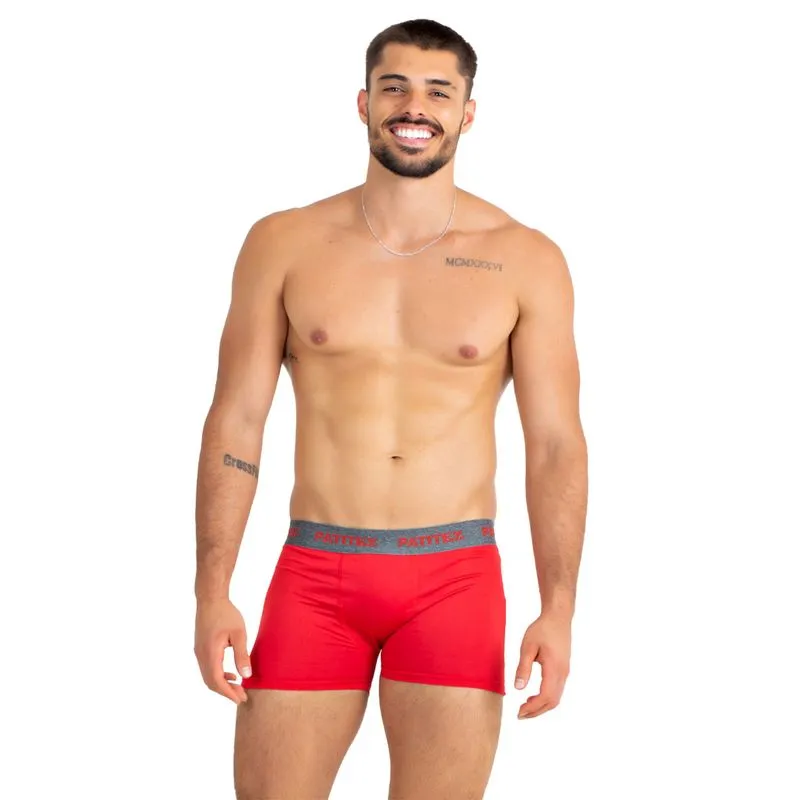 Cueca Boxer Adulto Lisa Patitex