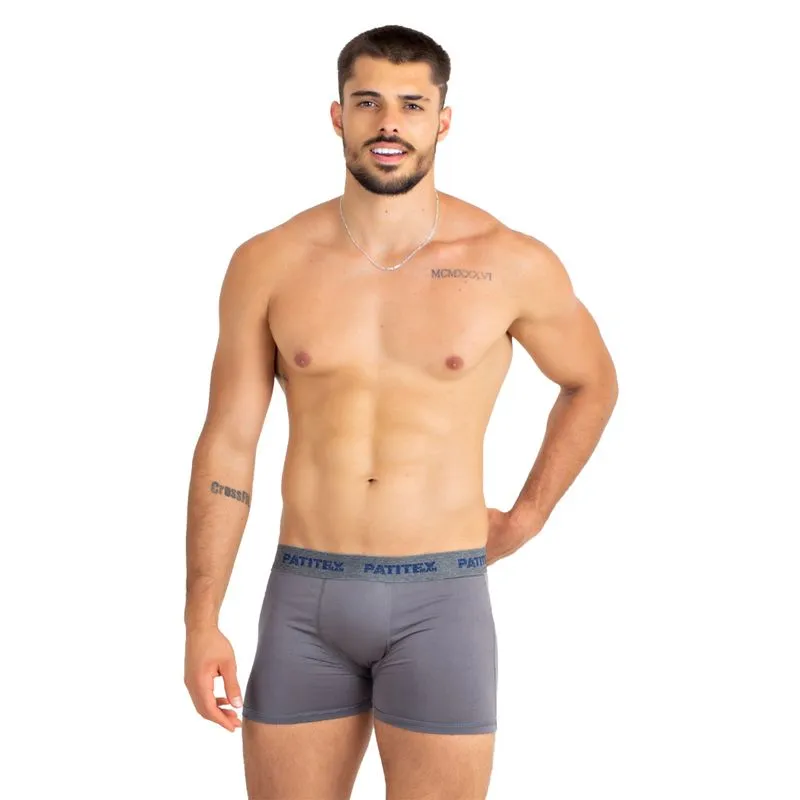 Cueca Boxer Adulto Lisa Patitex