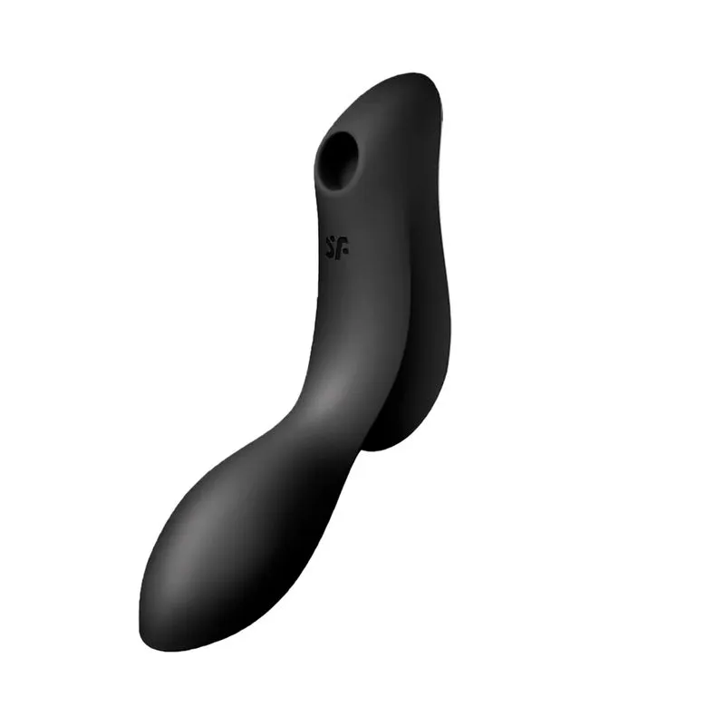 Satisfyer Curvy Trinity 2 Vibrador Ponto G e Clitóris 12 Modos Vibração e 11 Intensidades Pulsação