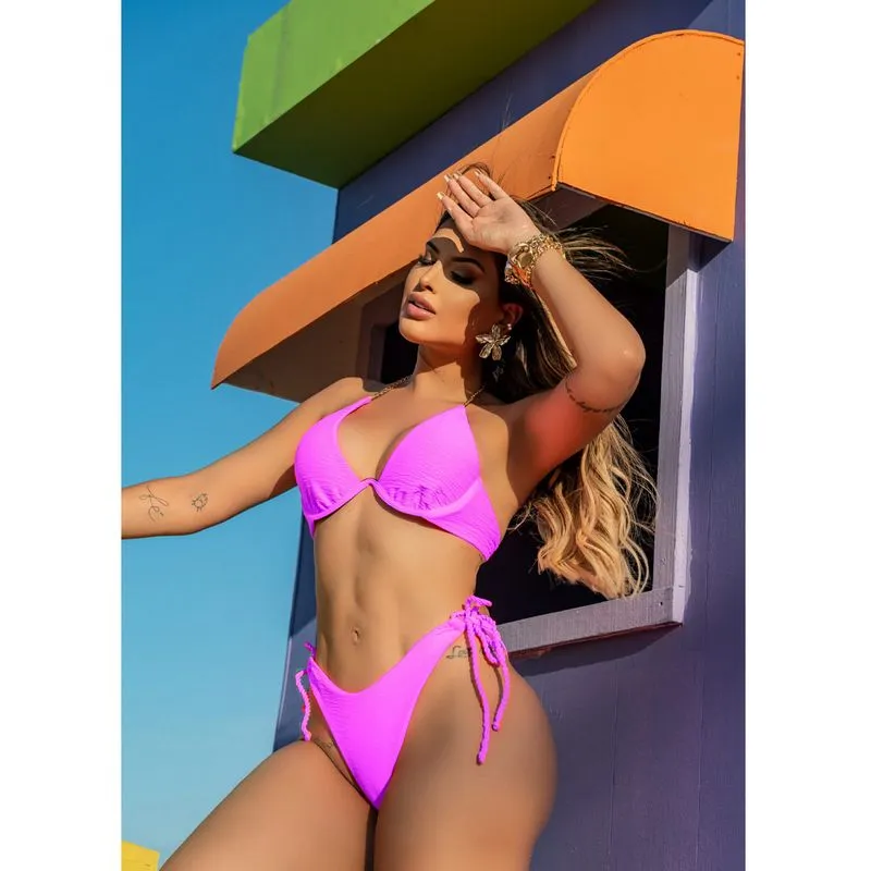 Conjunto Biquíni Aro V Coleção Malibu Dy Girl