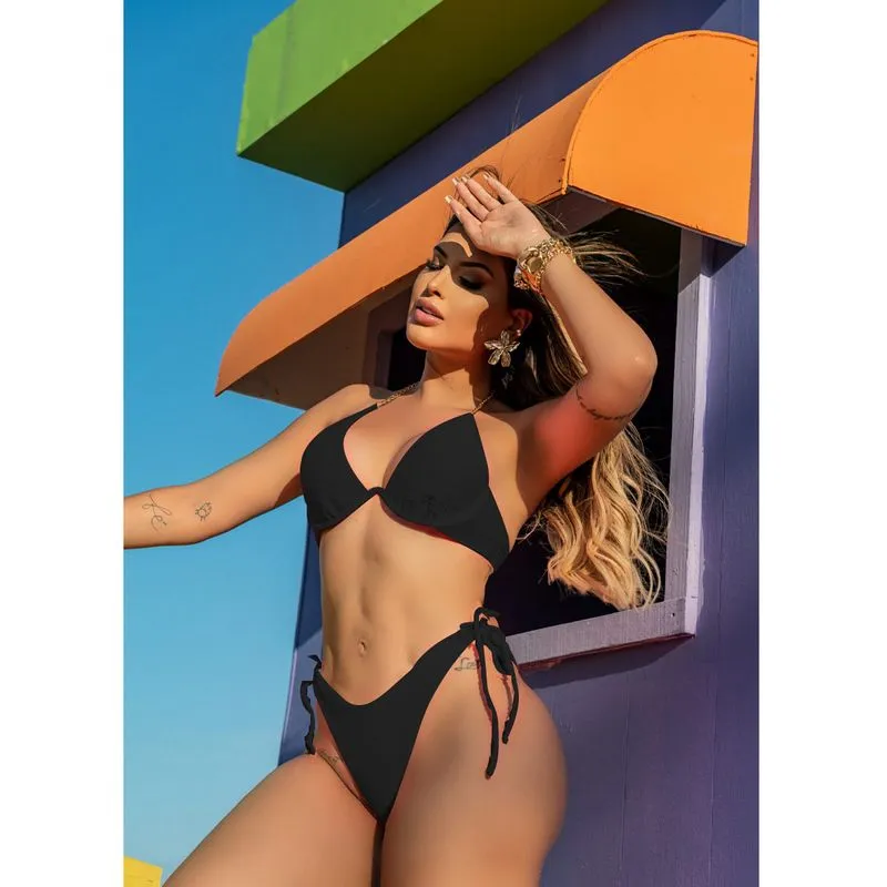 Conjunto Biquíni Aro V Coleção Malibu Dy Girl