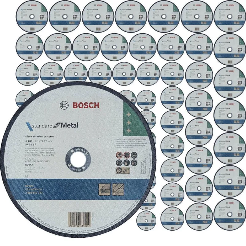 Disco Corte Standard For Metal 230X19Mm 2608619787000 Kit 50 UnidadesBOSCH