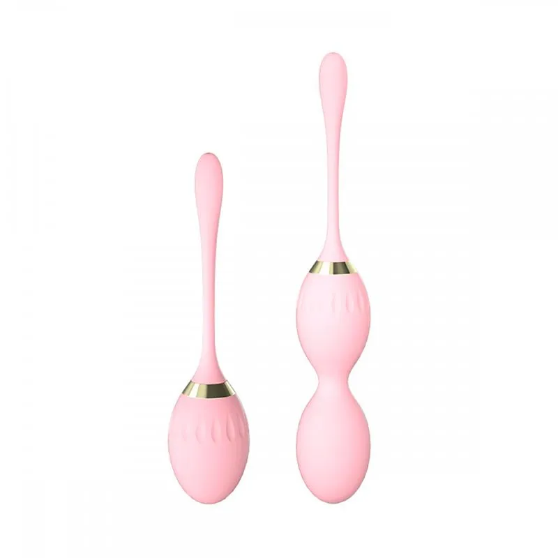 Lilo Bolas de Pompoarismo com 3 Esferas e Cordão de Segurança e Silicone Vip Mix
