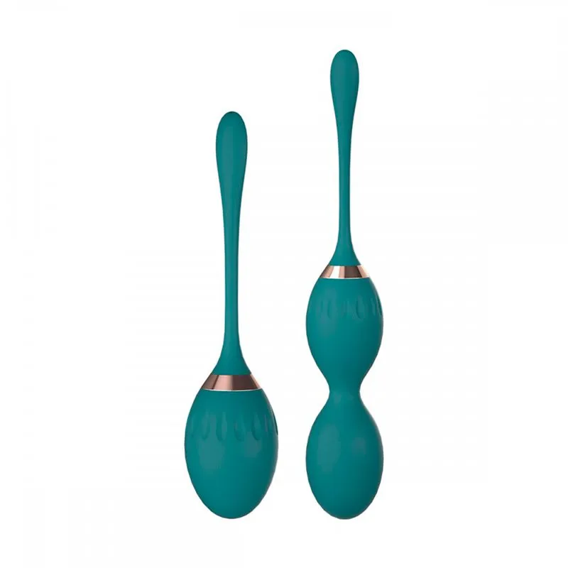 Lilo Bolas de Pompoarismo com 3 Esferas e Cordão de Segurança e Silicone Vip Mix