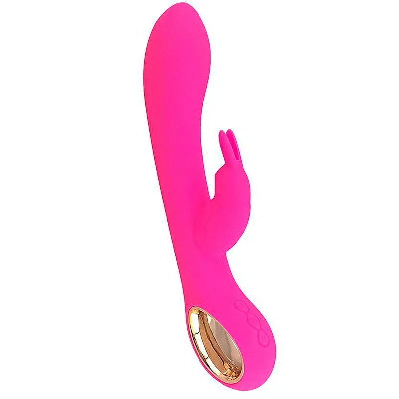 Dini Vibrator Rabbit Ponto G e Clitóris com 6 Modos de Vibração e 6 Velocidades Sexy Import