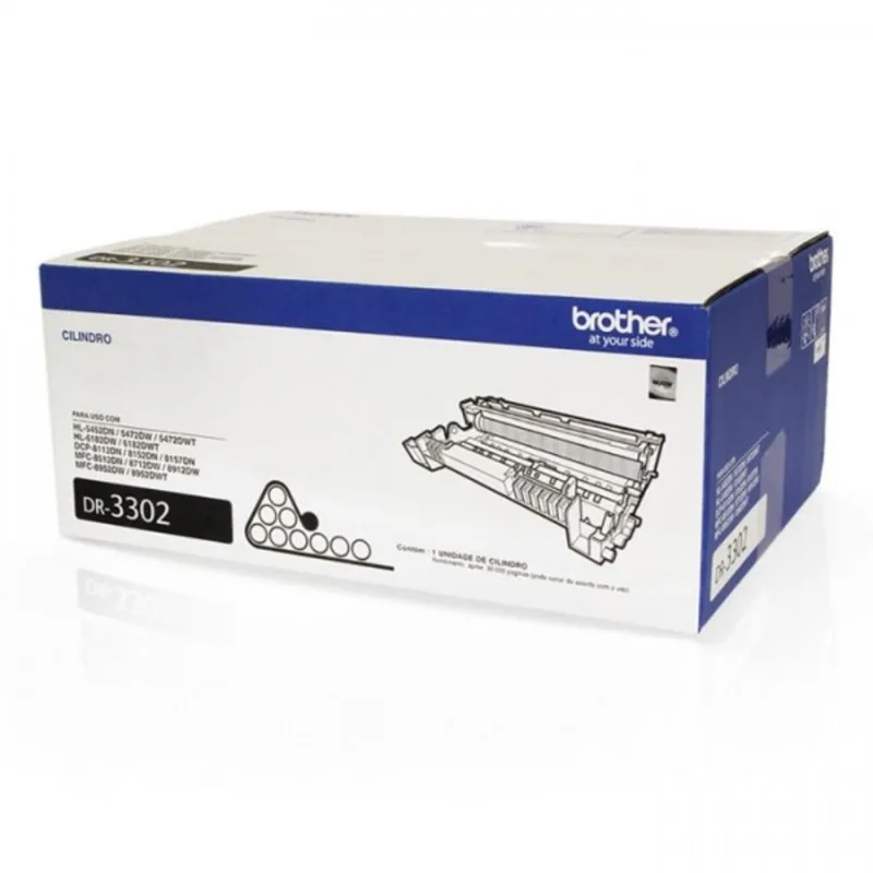 Cilindro Brother Dr 3302 Original Preto