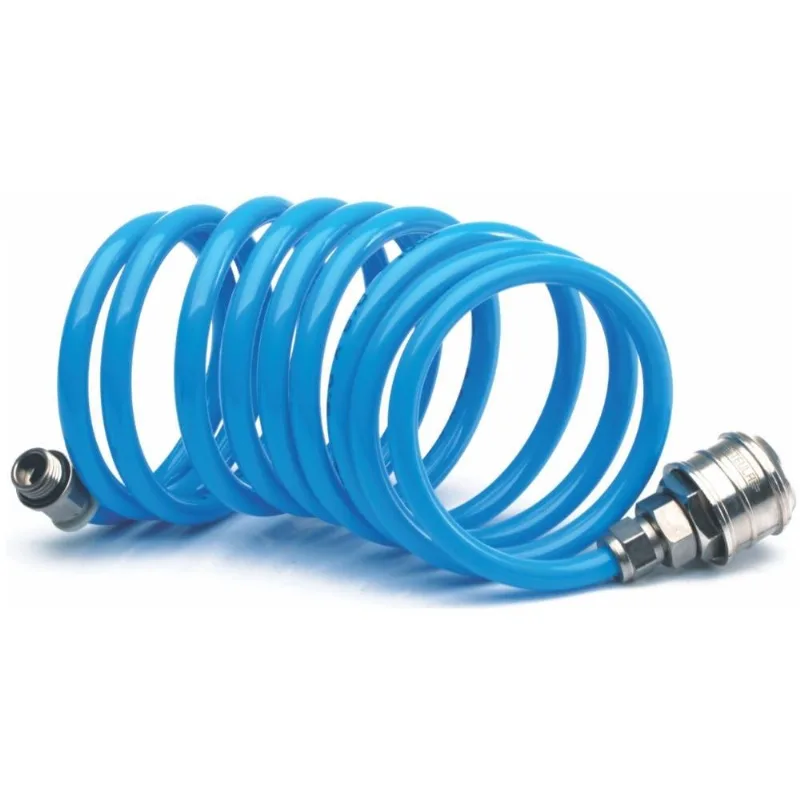 Mangueira Espiral 5/16" 5 Metros Conexão 1/4" Npt 50dd Steula