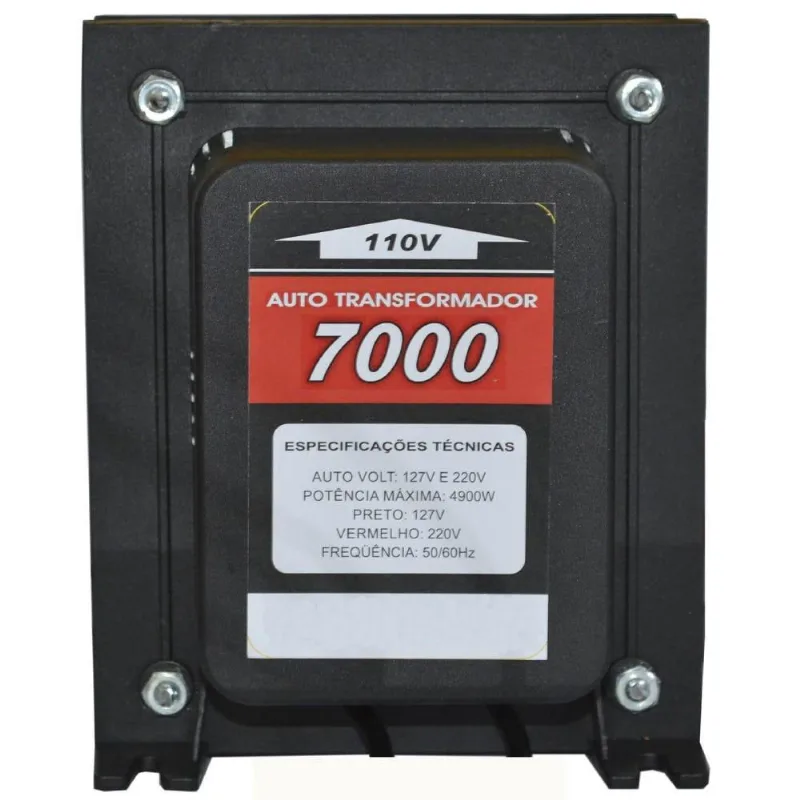 Transformador de Voltagem ev at 7000 4900W evald