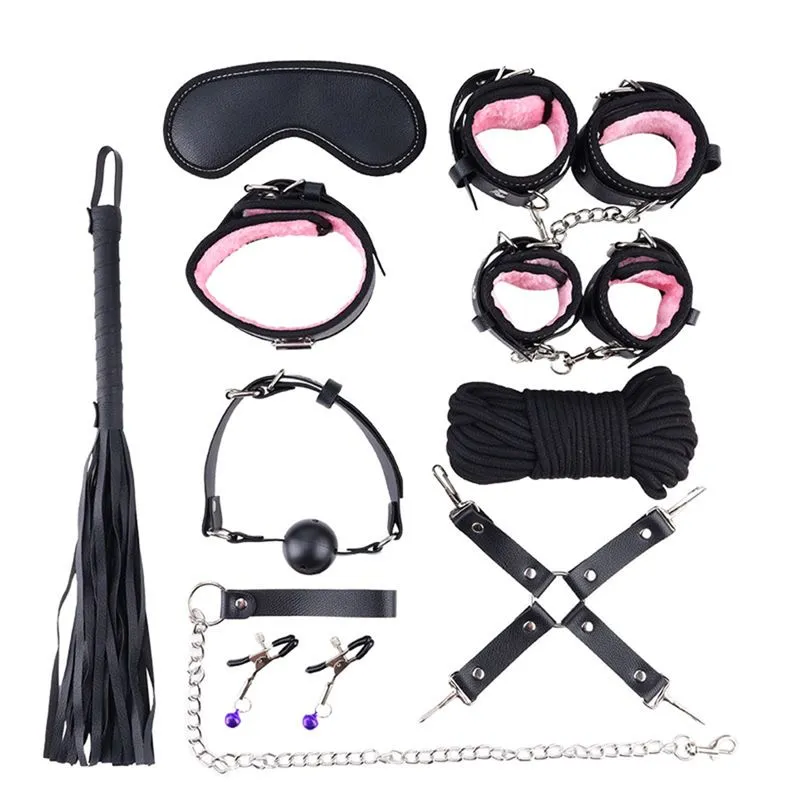 Kit Bondage com 10 Peças 3R Import