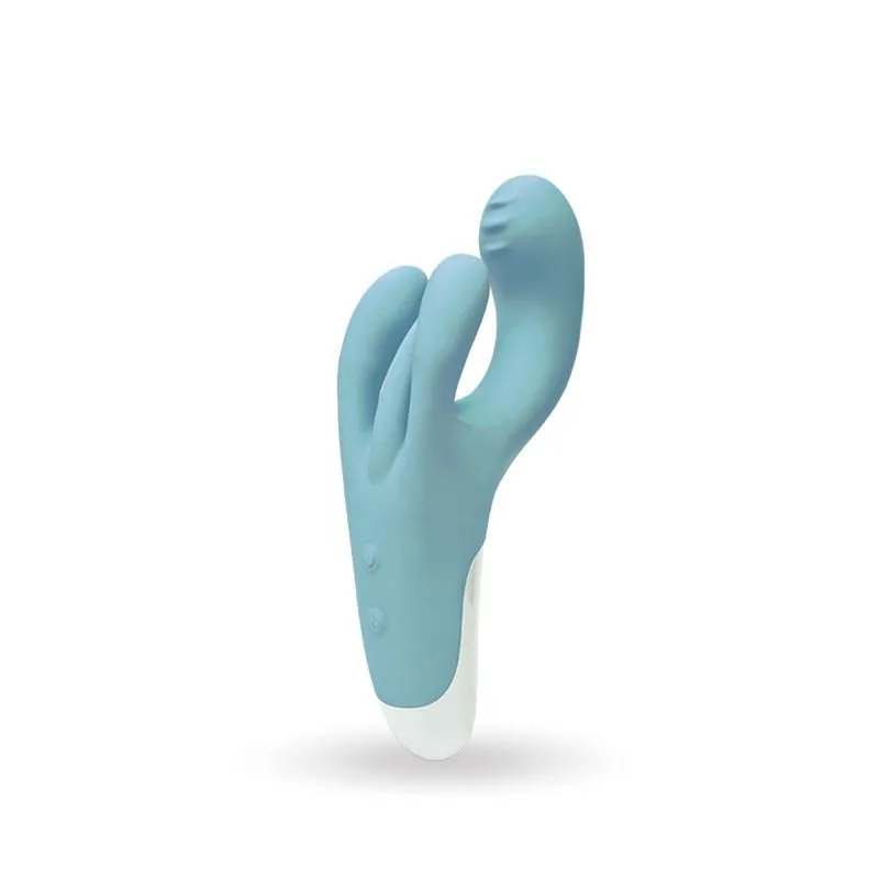 Perfect Lover Vibrador Estimulador Clitoriano Triplo com 10 Modos de Vibração 3R Import