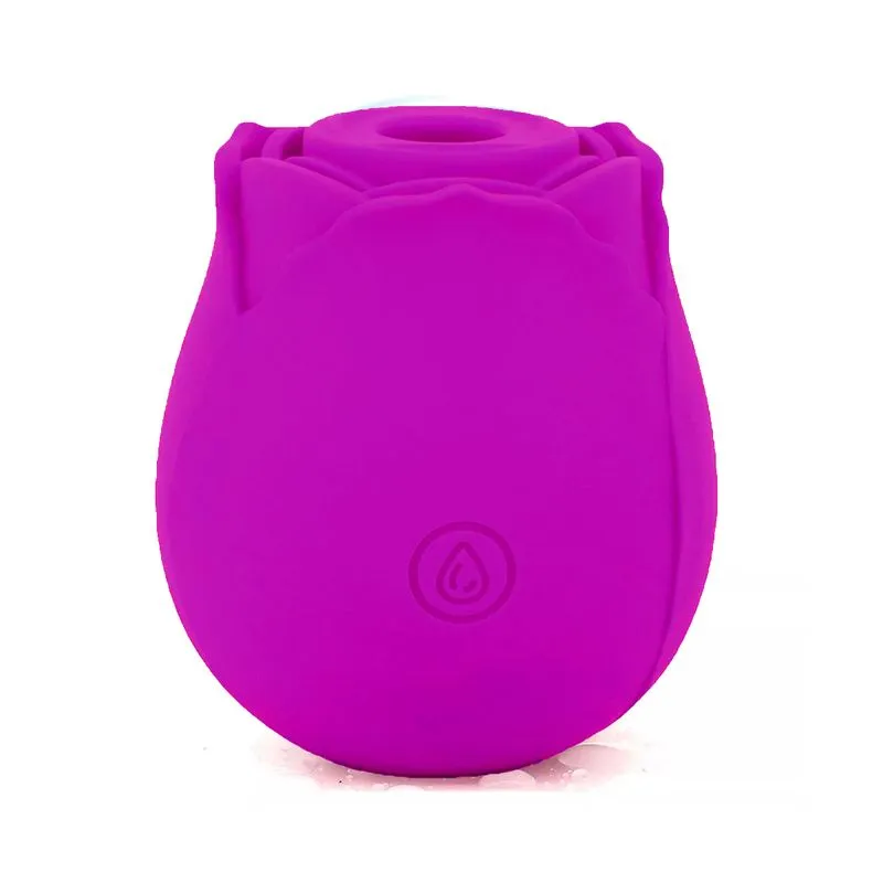 Joy At Meeting Massageador em Forma de Rosa com 10 Modos de Vibração Vip Mix